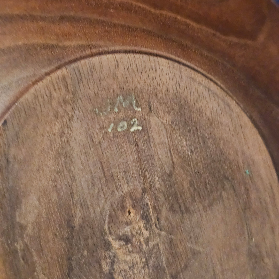 9.5" Hand Turned Wood Bowl
