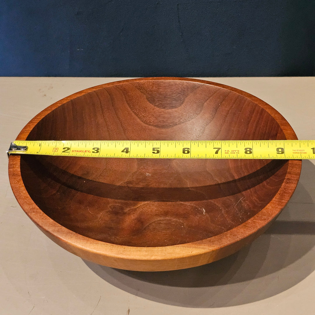 9.5" Hand Turned Wood Bowl
