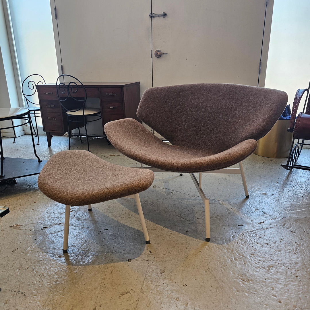 H-Lounge Chair & Ottoman by George Mahoney