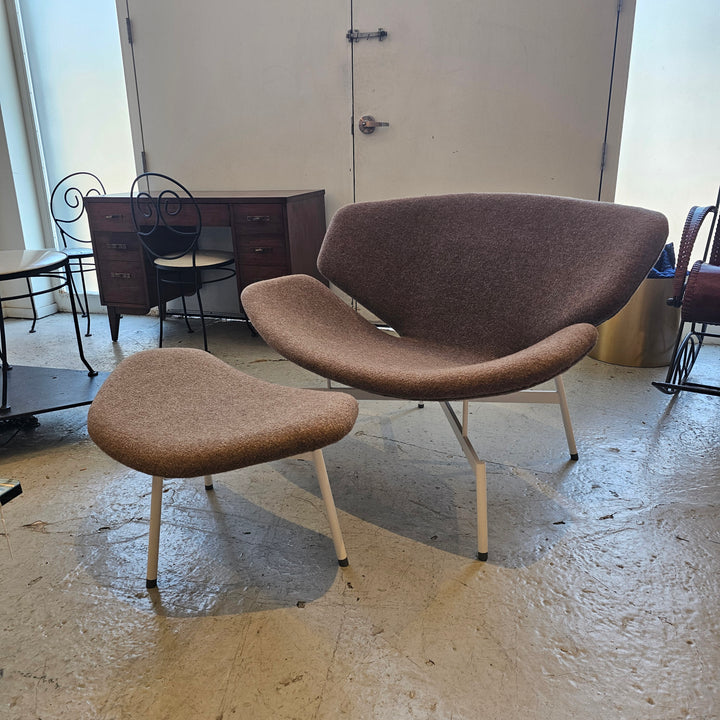 H-Lounge Chair & Ottoman by George Mahoney