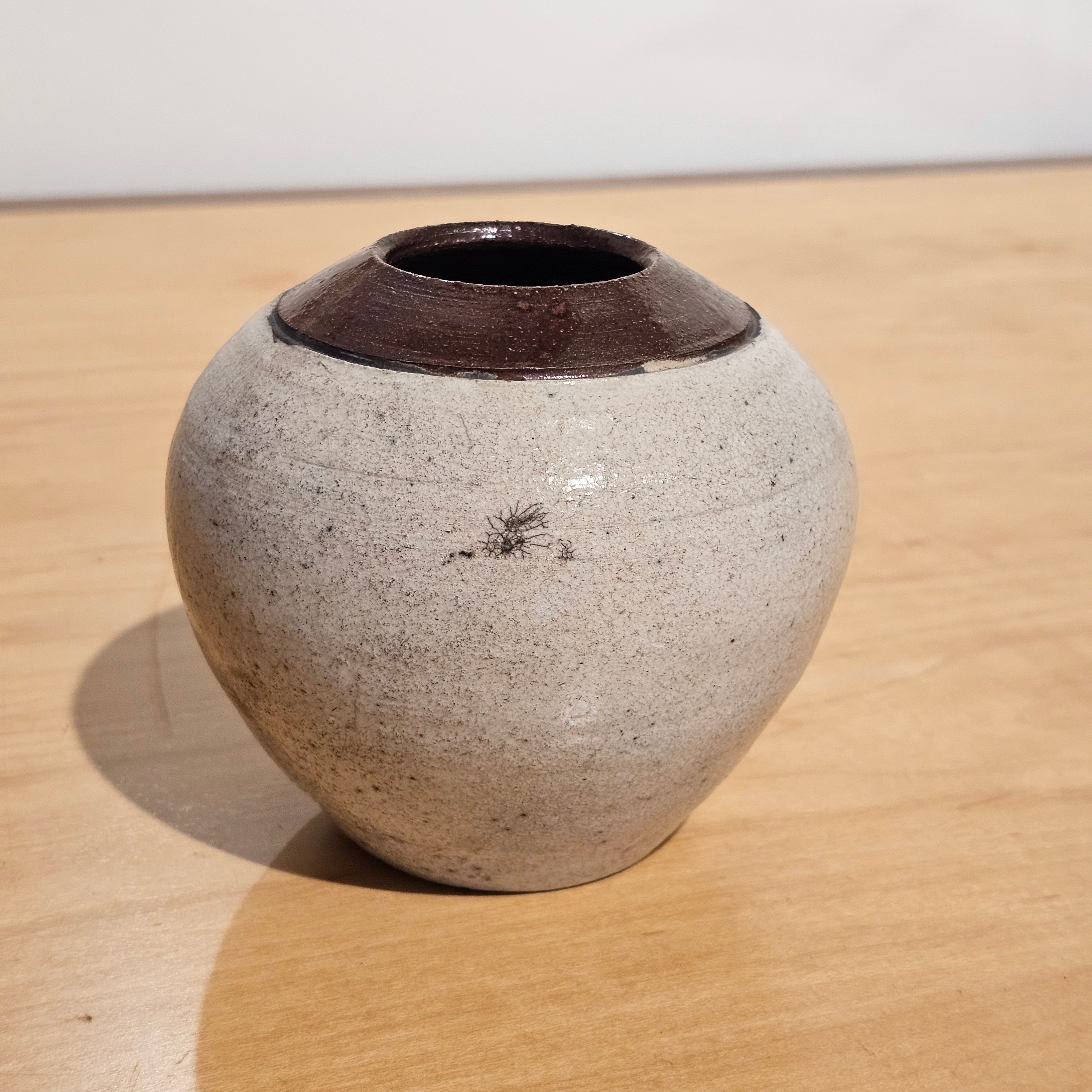 Small Raku Pottery Vase – findfurnish