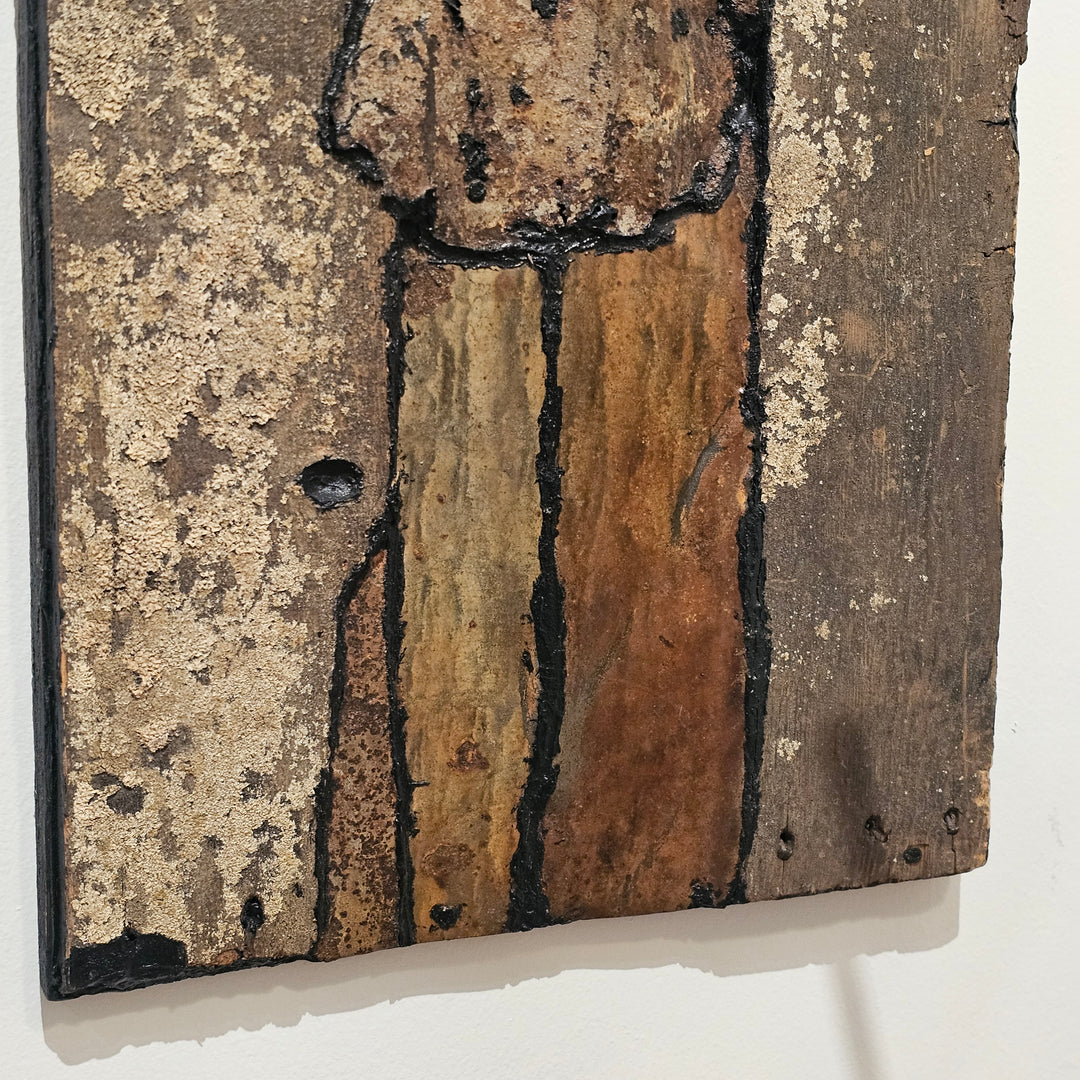 Organic Mixed Media Wall Piece by James Quentin Young