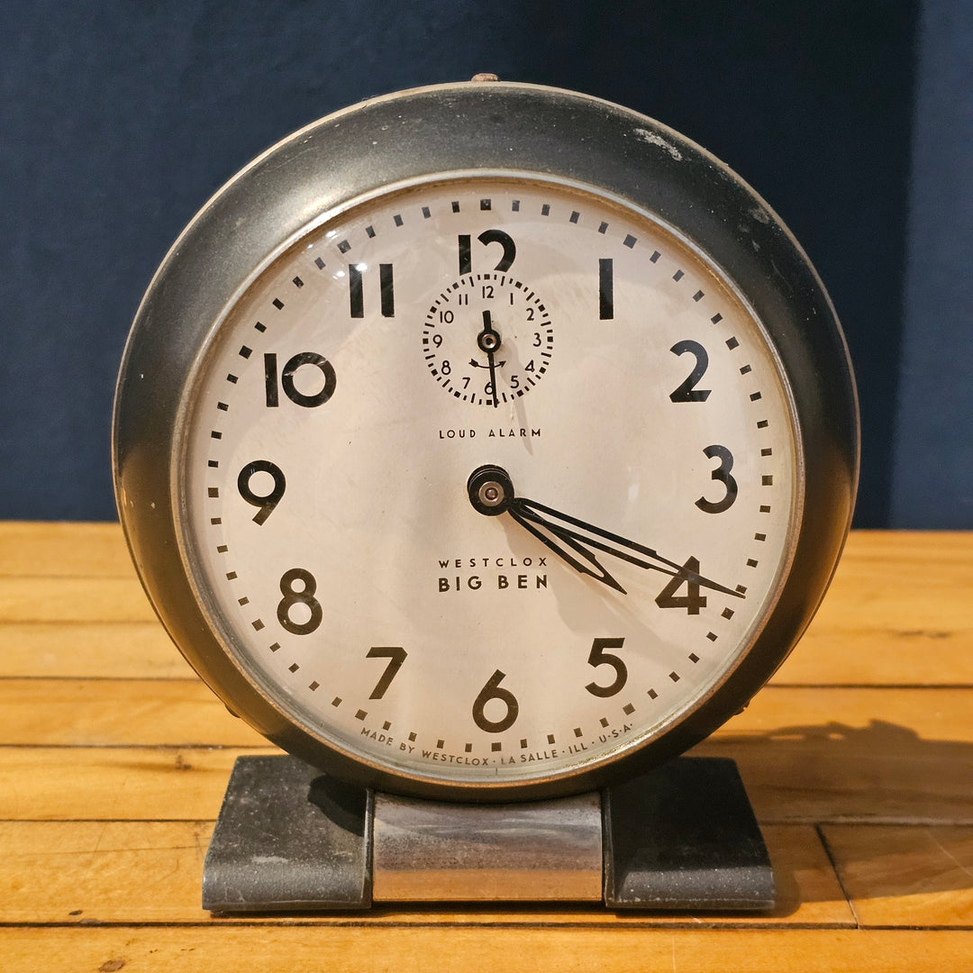 Vtg Westclox Big Ben Alarm Clock - As Found