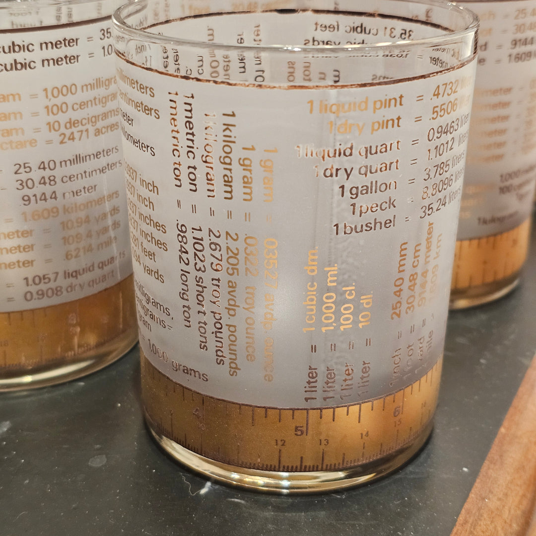 (6) Culver Metrics Made Easy Double Rocks Glasses