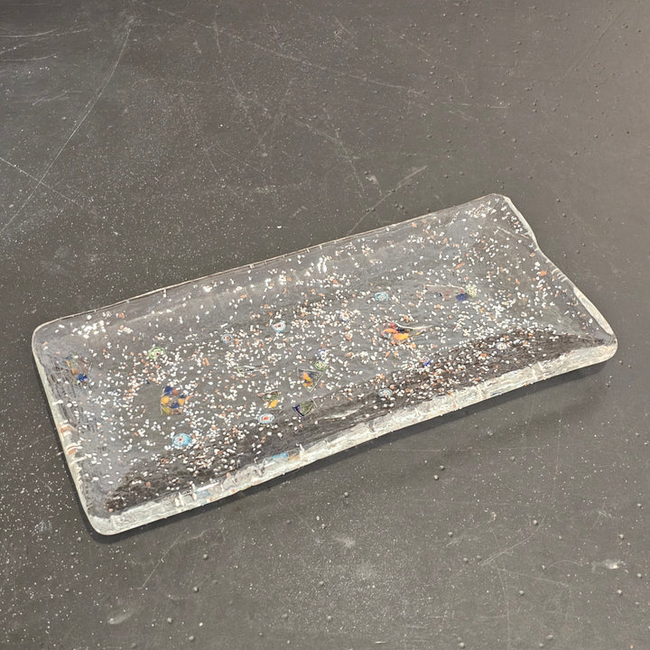 Murano Millefiori Art Glass Trinket Tray