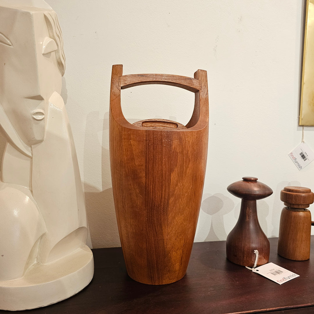 Dansk 'Congo' Staved Teak Ice Bucket