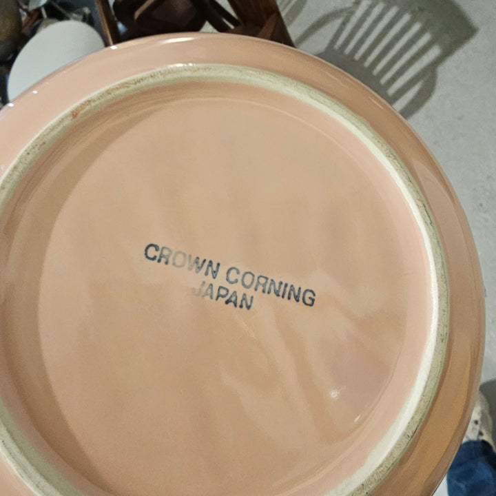 Pink Crown Corning Mixing Bowl