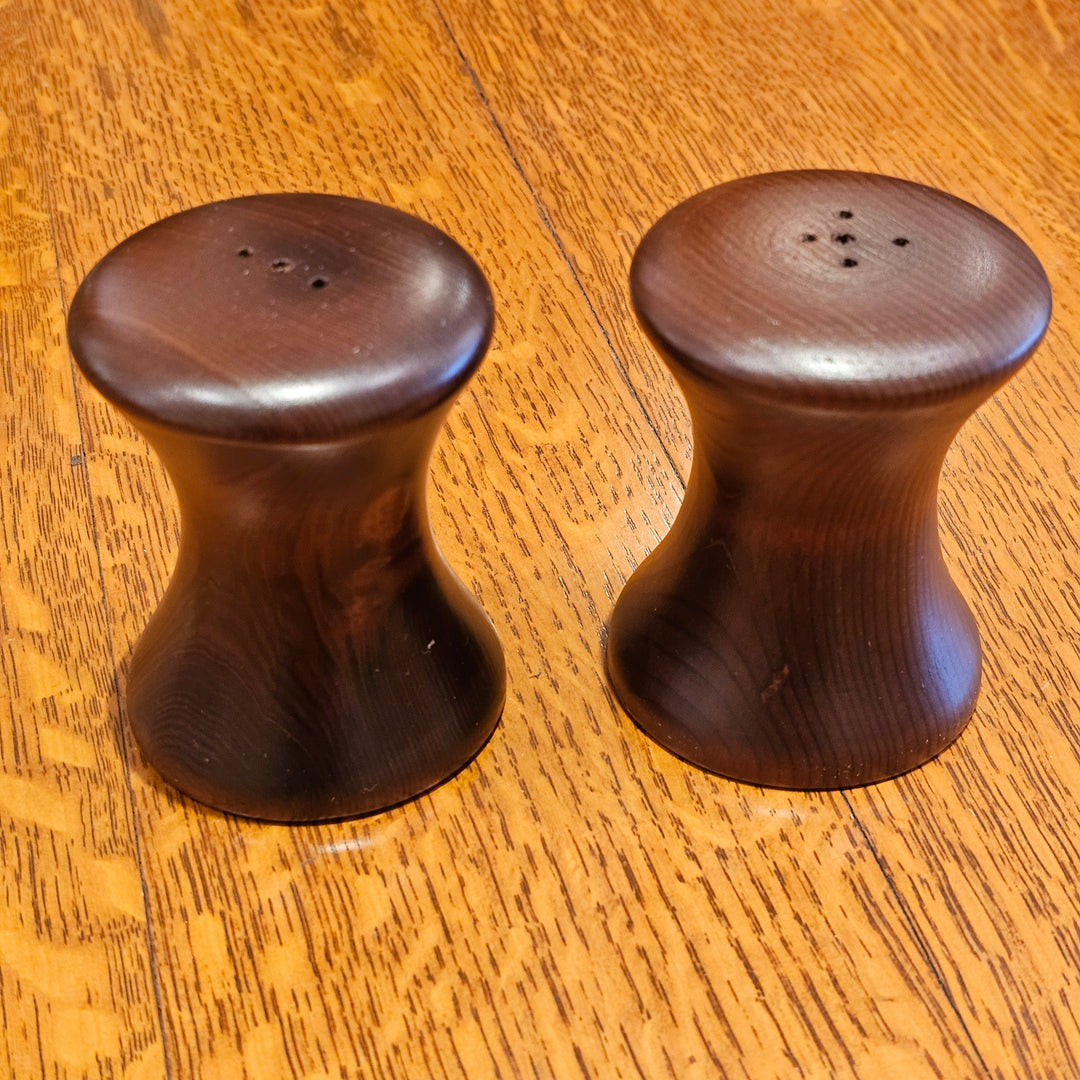 Wood Salt & Pepper Shakers