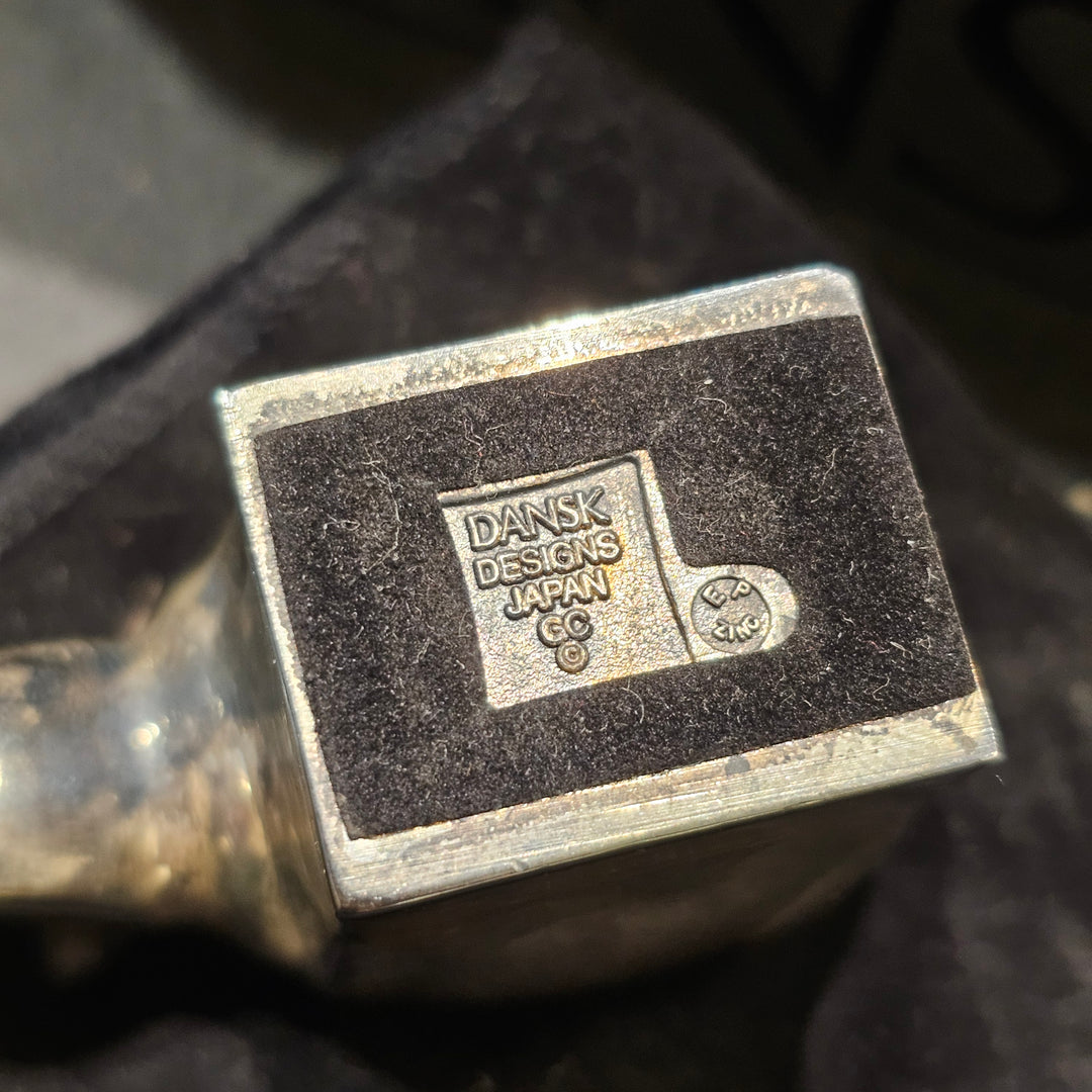 Dansk Silverplated Rhino Figurine