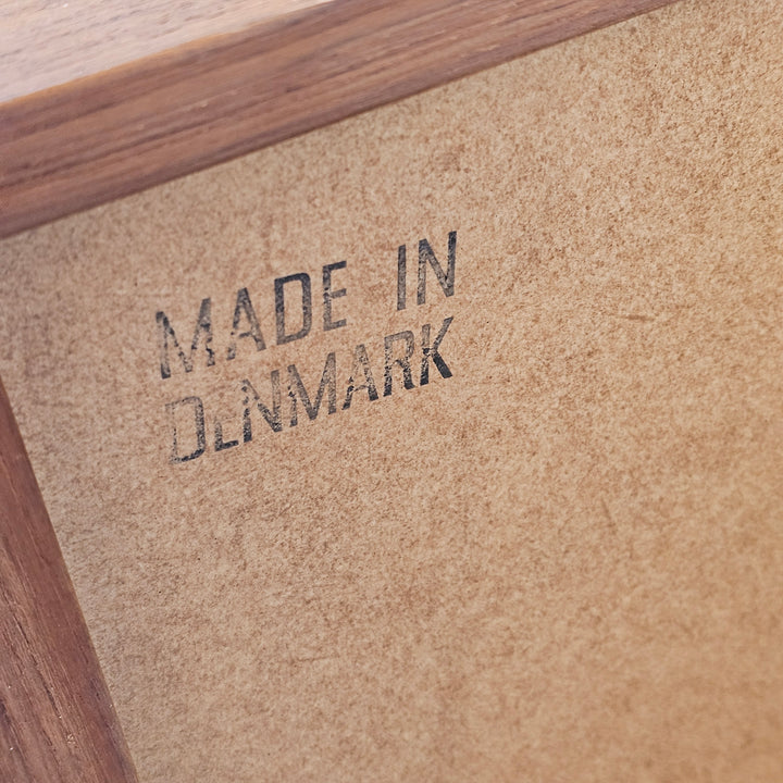 Danish Teak Lowboy Six Drawer Dresser