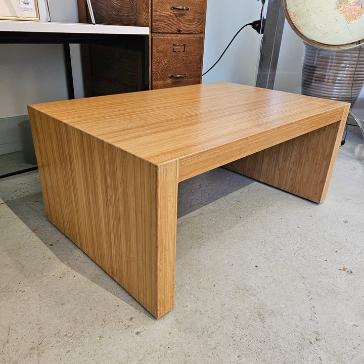 Vintage Wooden Laminate Bench / Coffee Table
