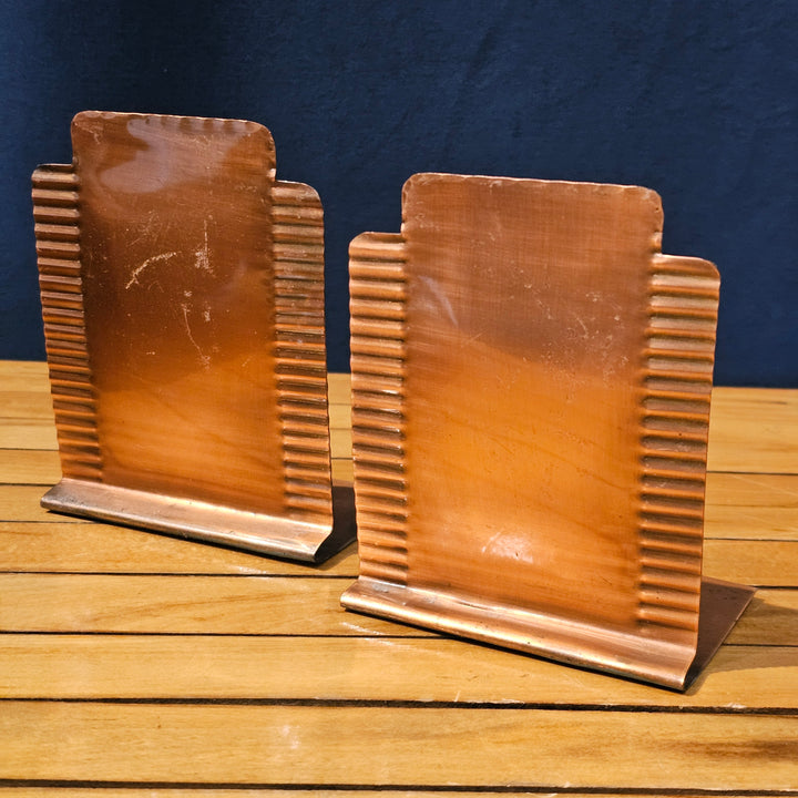 Copper Bookends