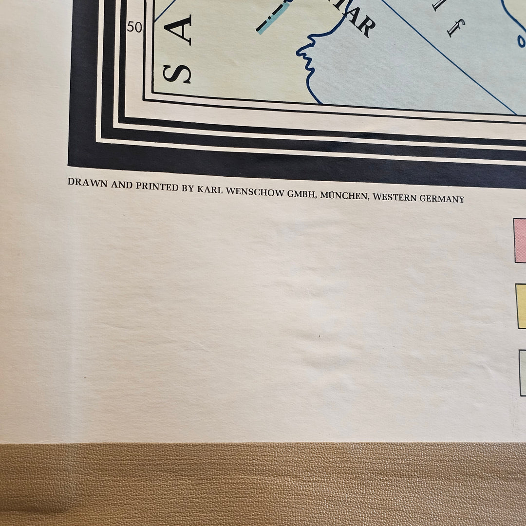 Union of Soviet Socialist Republics - Pull Down Map