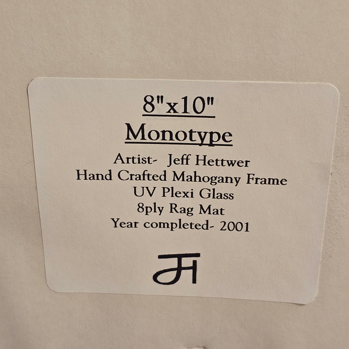 Monotype by Jeff Hettwer