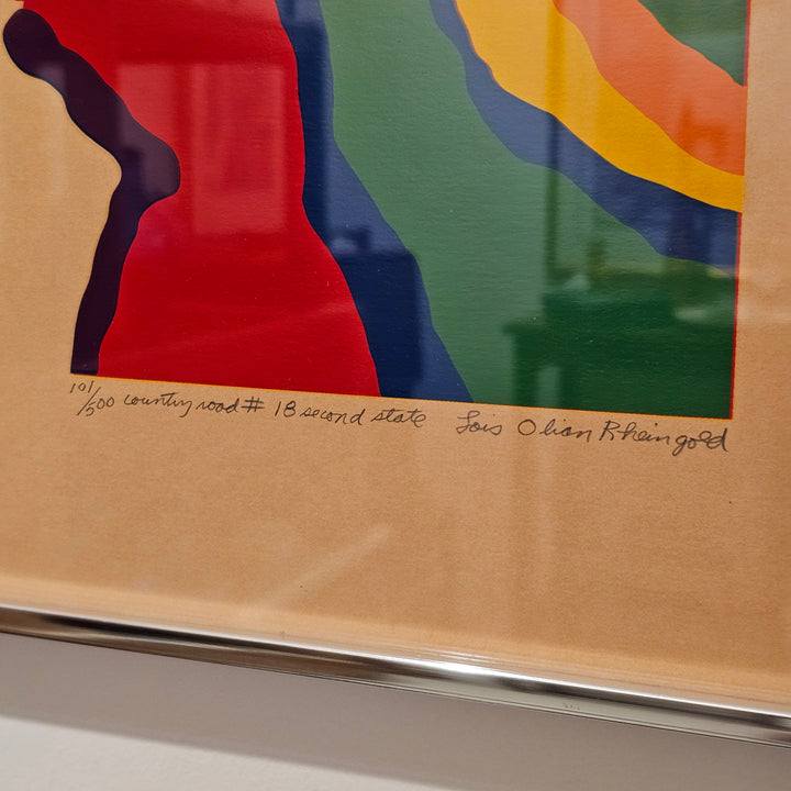 'County Road #18 Second State' Lois Olian Rheingold