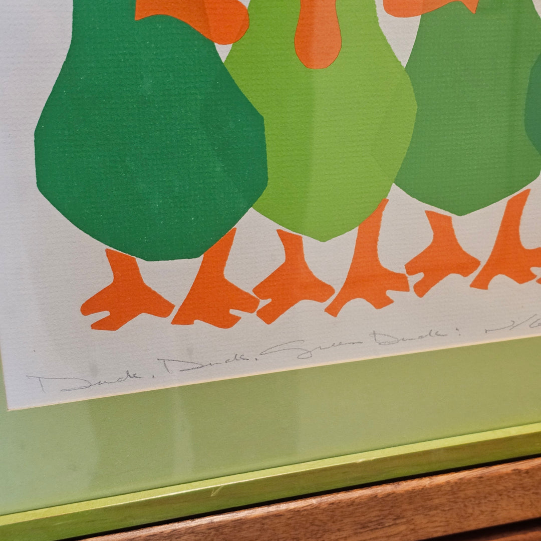 Green Duck Artwork