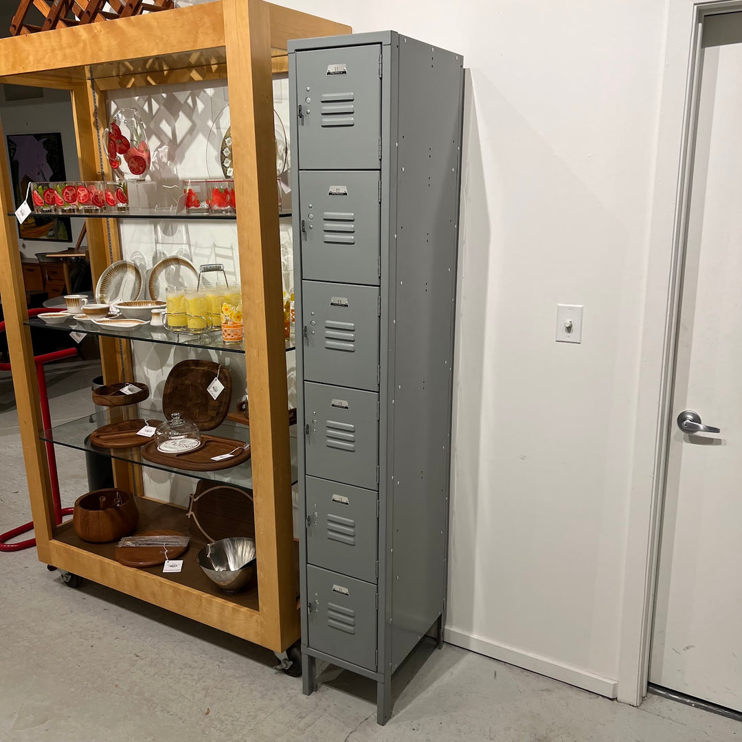 Gray Penco Vertical 6-Cube Locker