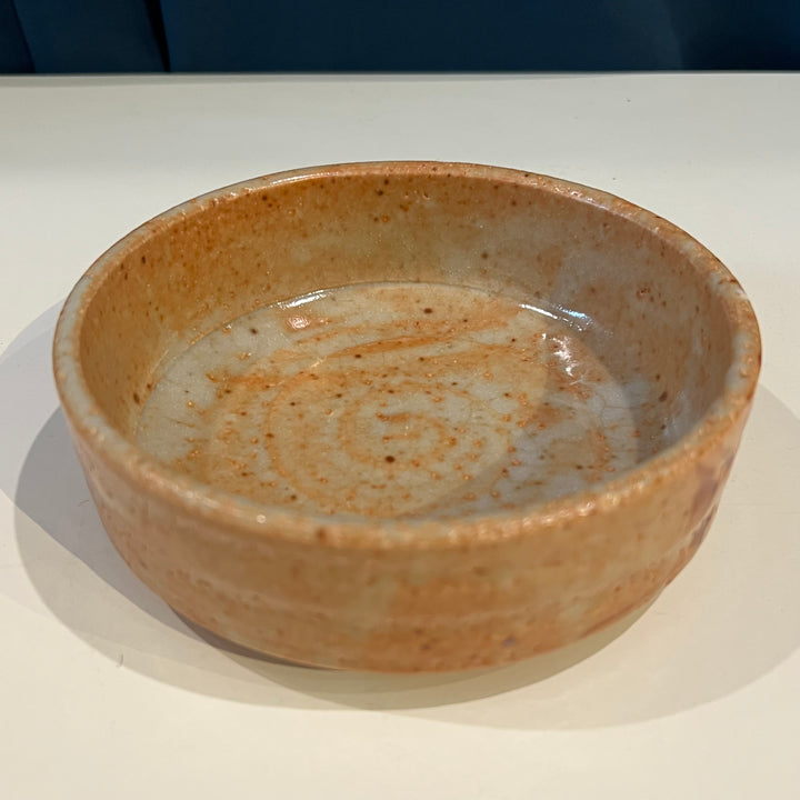 Japanese 6” Shino Ware Ceramic Bowl