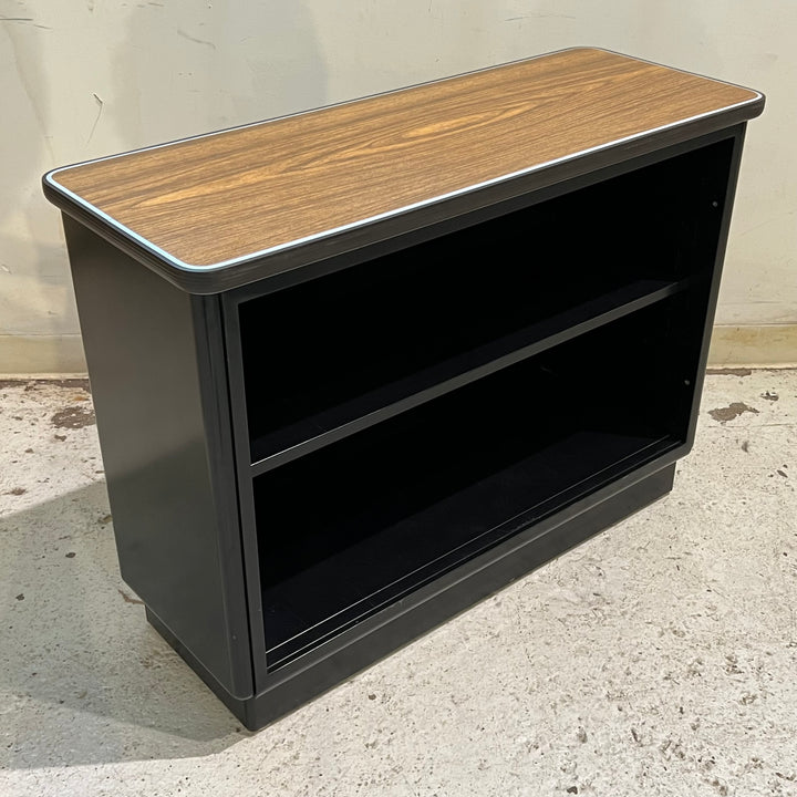All Steel Equipment Short Metal Bookcase (Black)