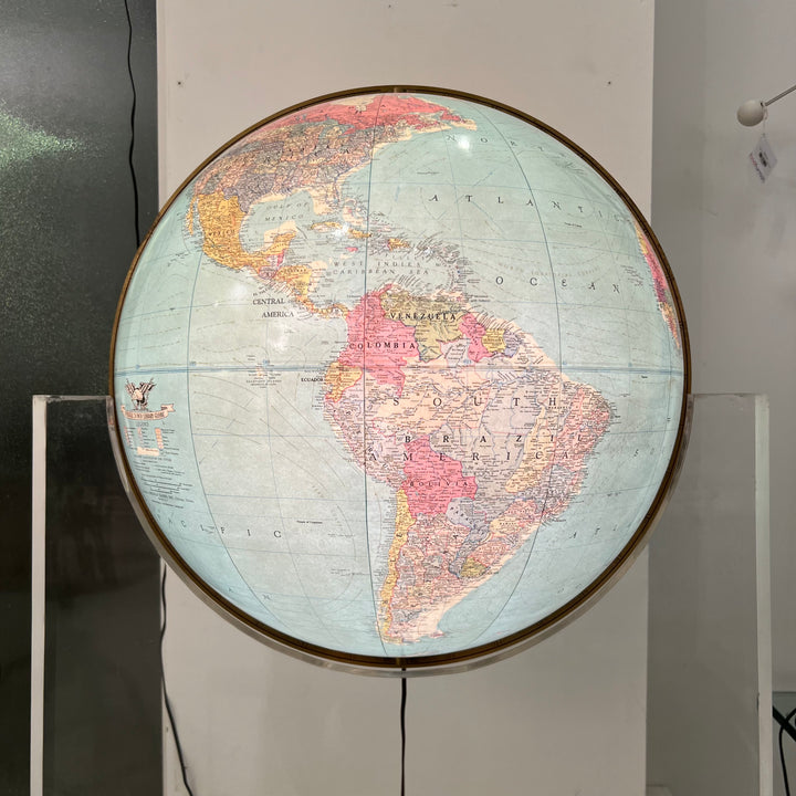 Replogle 24” Illuminated Globe w/Custom Acrylic Base