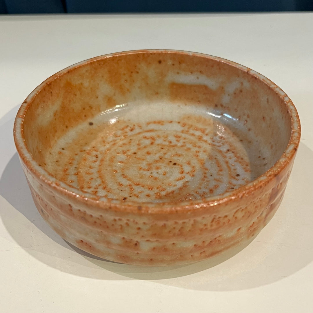 Japanese 6” Shino Ware Ceramic Bowl