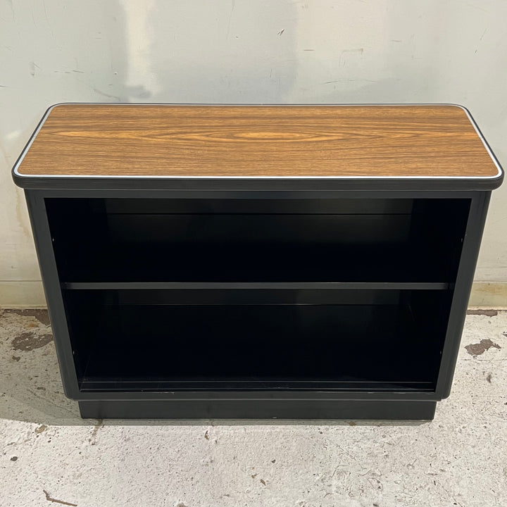 All Steel Equipment Short Metal Bookcase (Black)