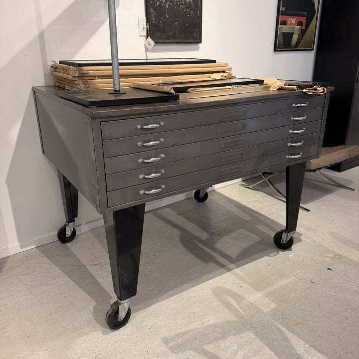 Full-Size Blueprint Flat File with Custom Legs