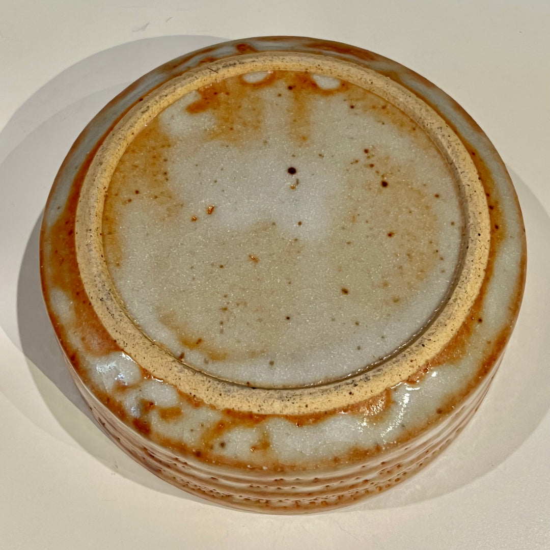 Japanese 6” Shino Ware Ceramic Bowl