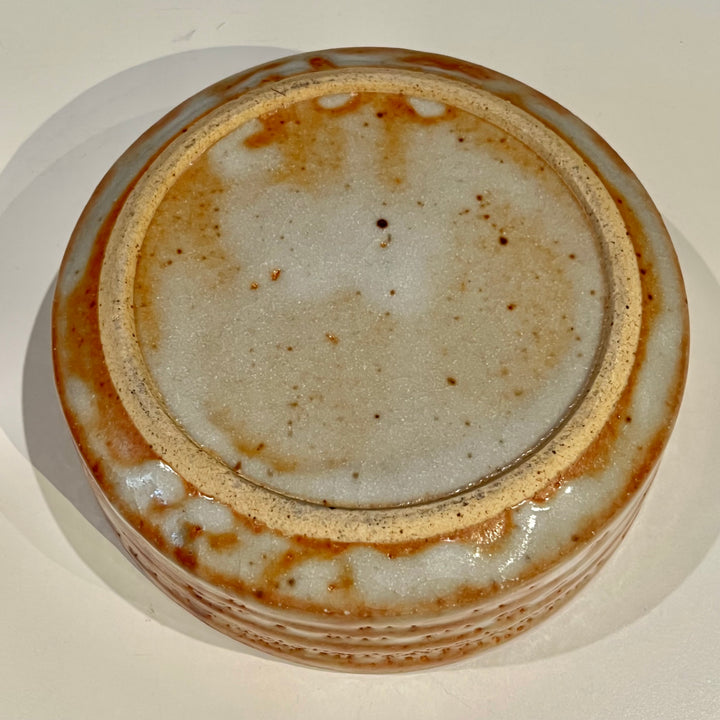 Japanese 6” Shino Ware Ceramic Bowl