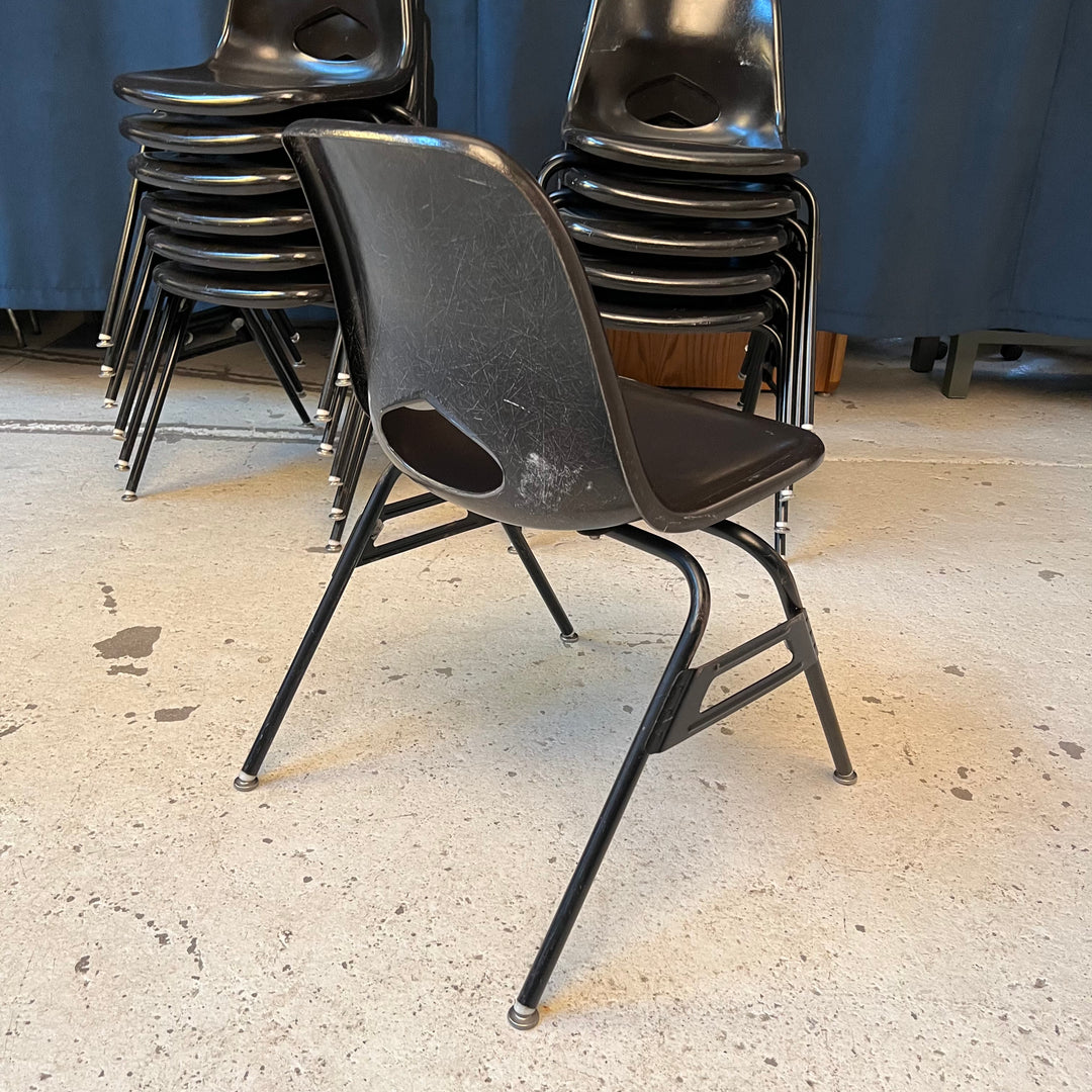 Krueger Fiberglass Stacking Chair - 12 Available