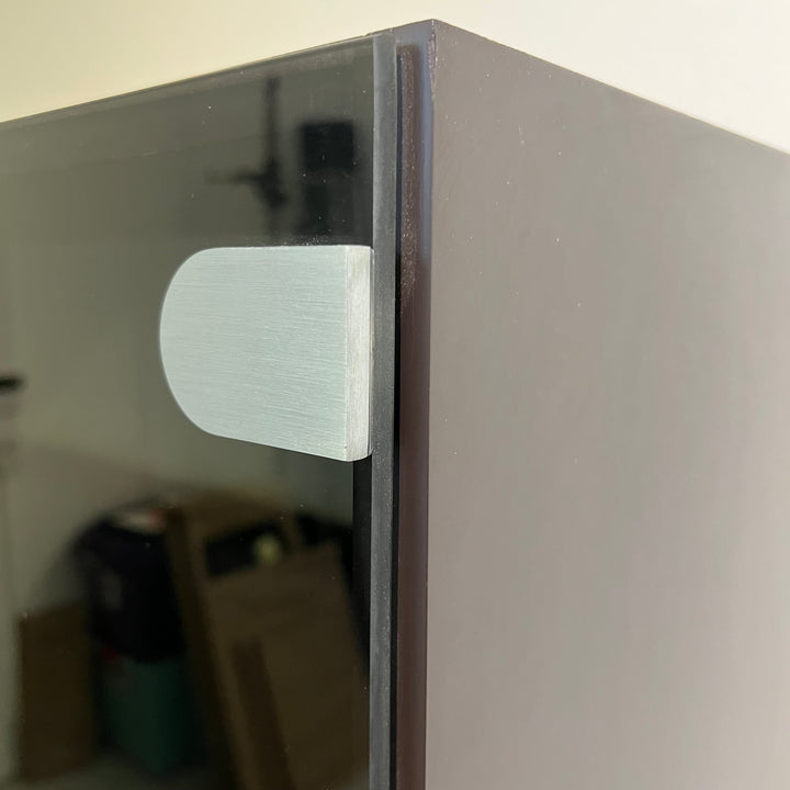 Late 1970s Minimalist Lighted Cabinet