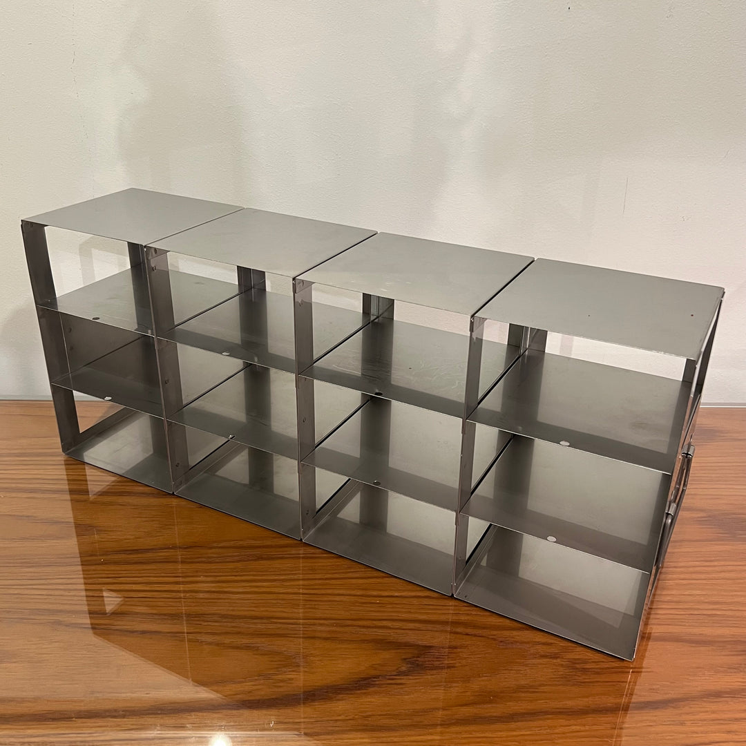 12-Slot Stainless Autoclave CD Rack