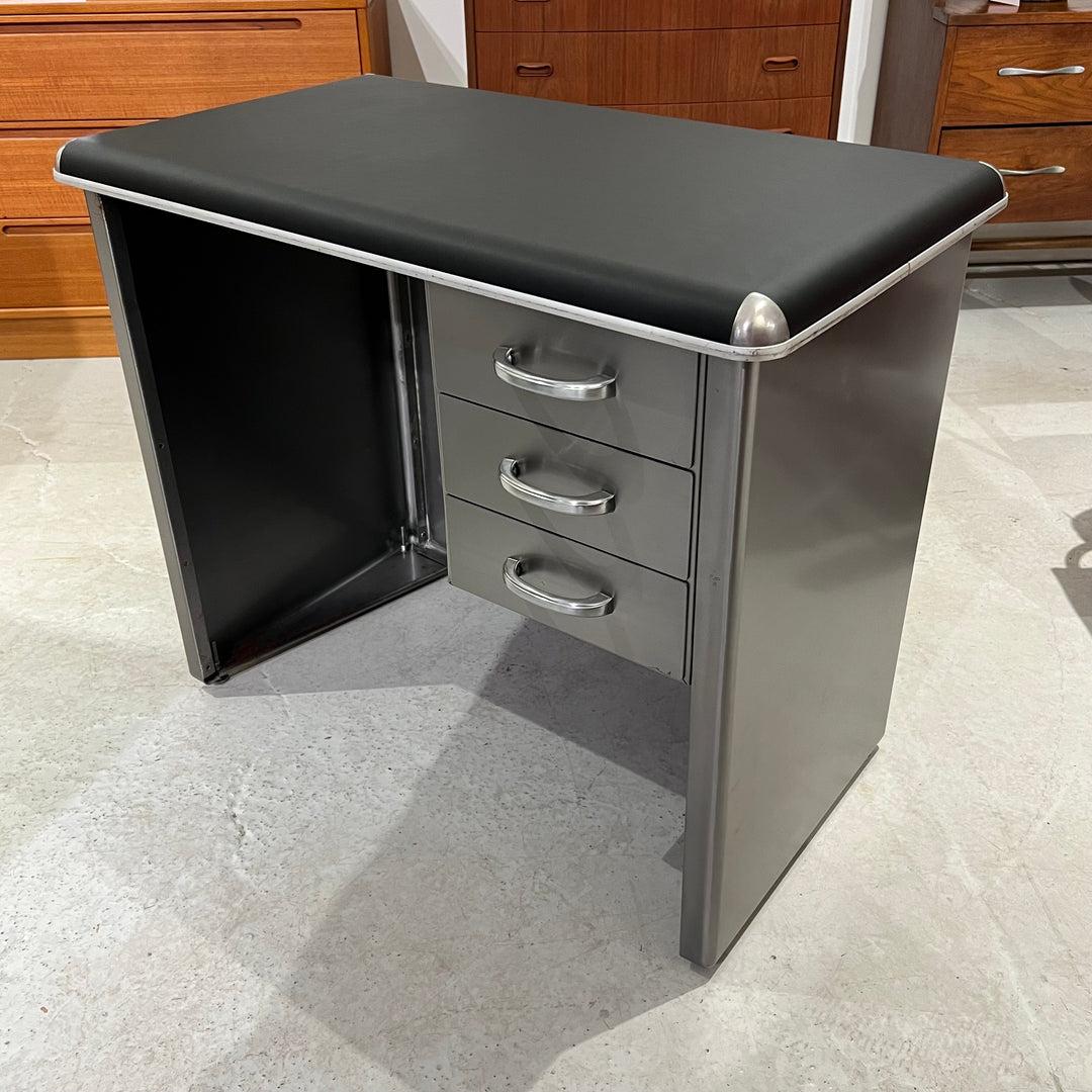 Fully Restored Industrial Steel Mini-Desk
