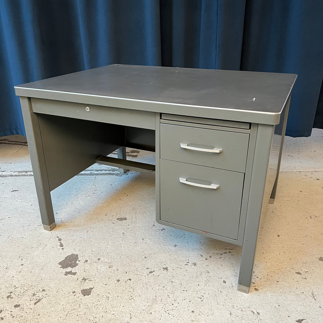 Gray Industrial Desk