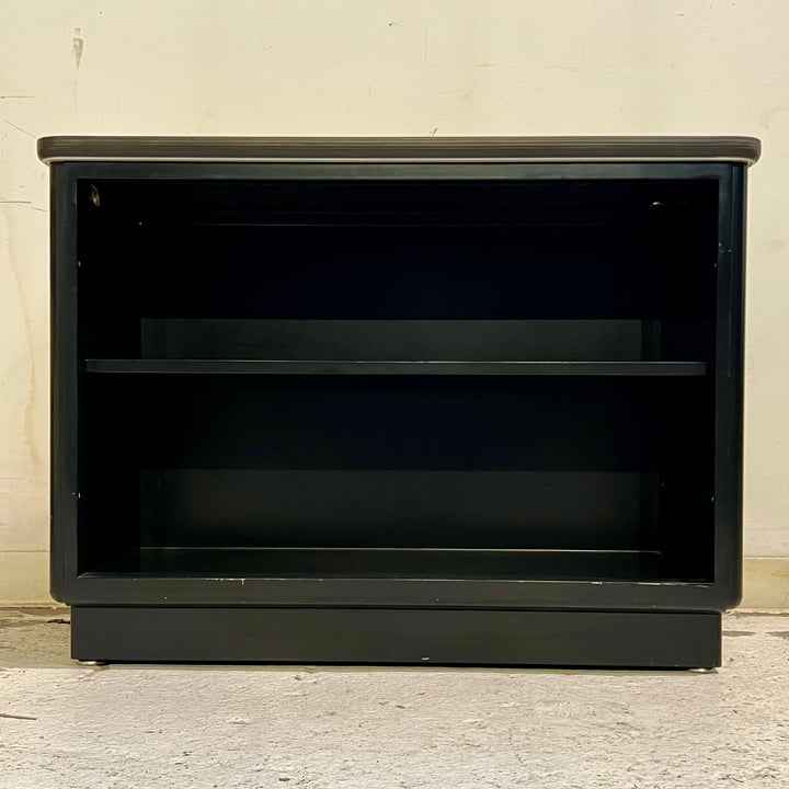 All Steel Equipment Short Metal Bookcase (Black)