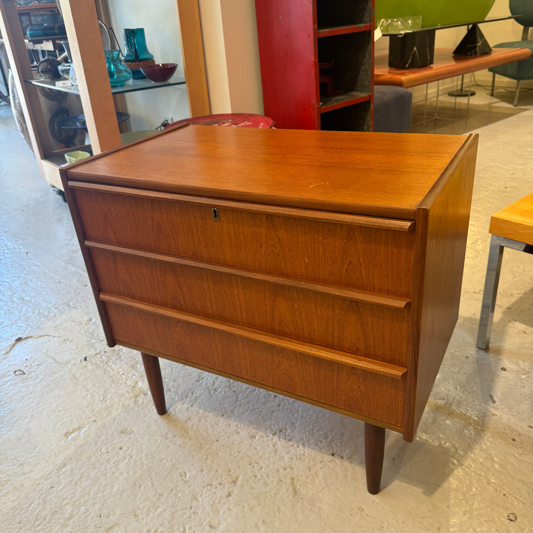 Petite Danish Three Drawer Cabinet