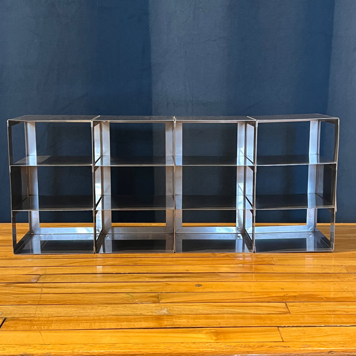 12-Slot Stainless Autoclave CD Rack