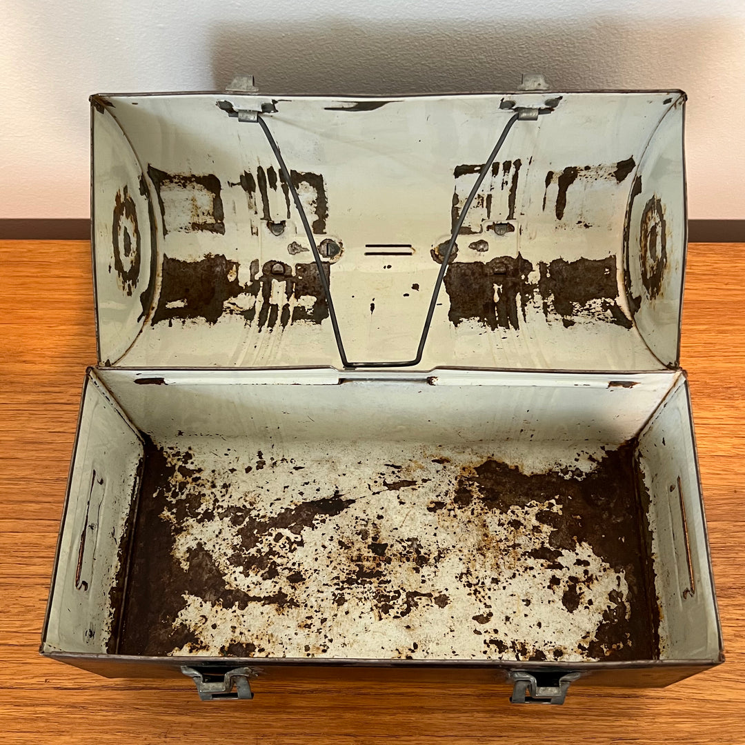 Classic Black Metal Lunchbox