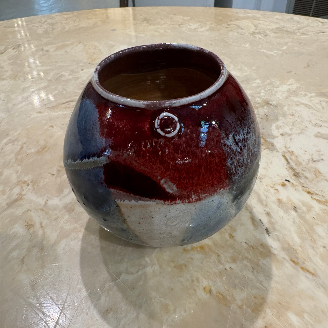 Studio Pottery Round Vase