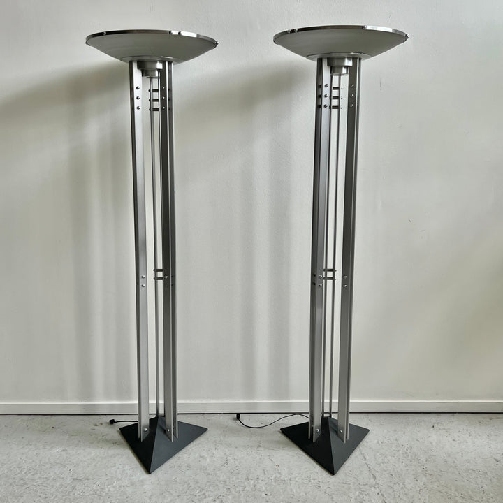 “Echoes of Vienna” floor lamp. Robert Sonneman for George Kovacs, 1987