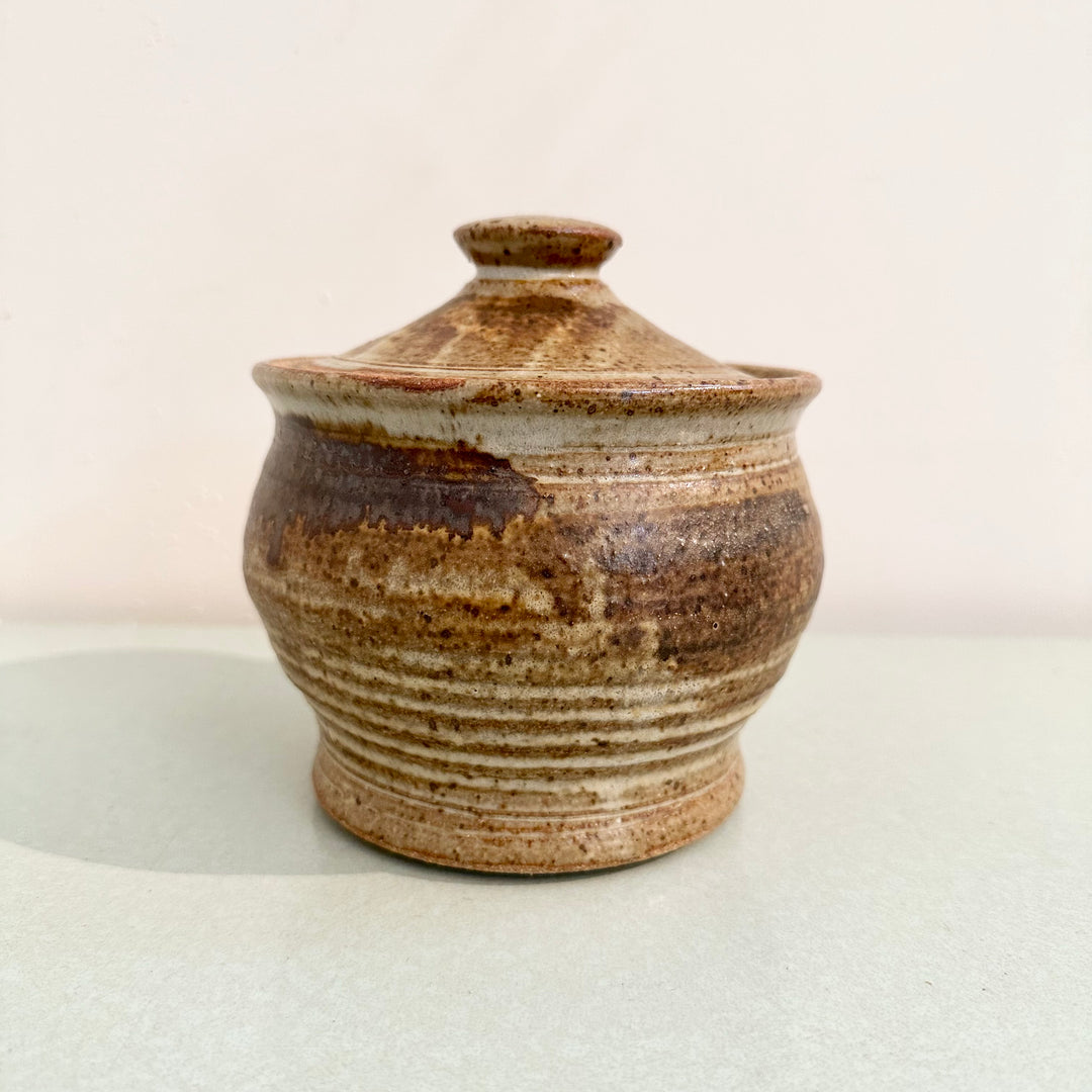 Studio Pottery Vessel with Lid, 1970s
