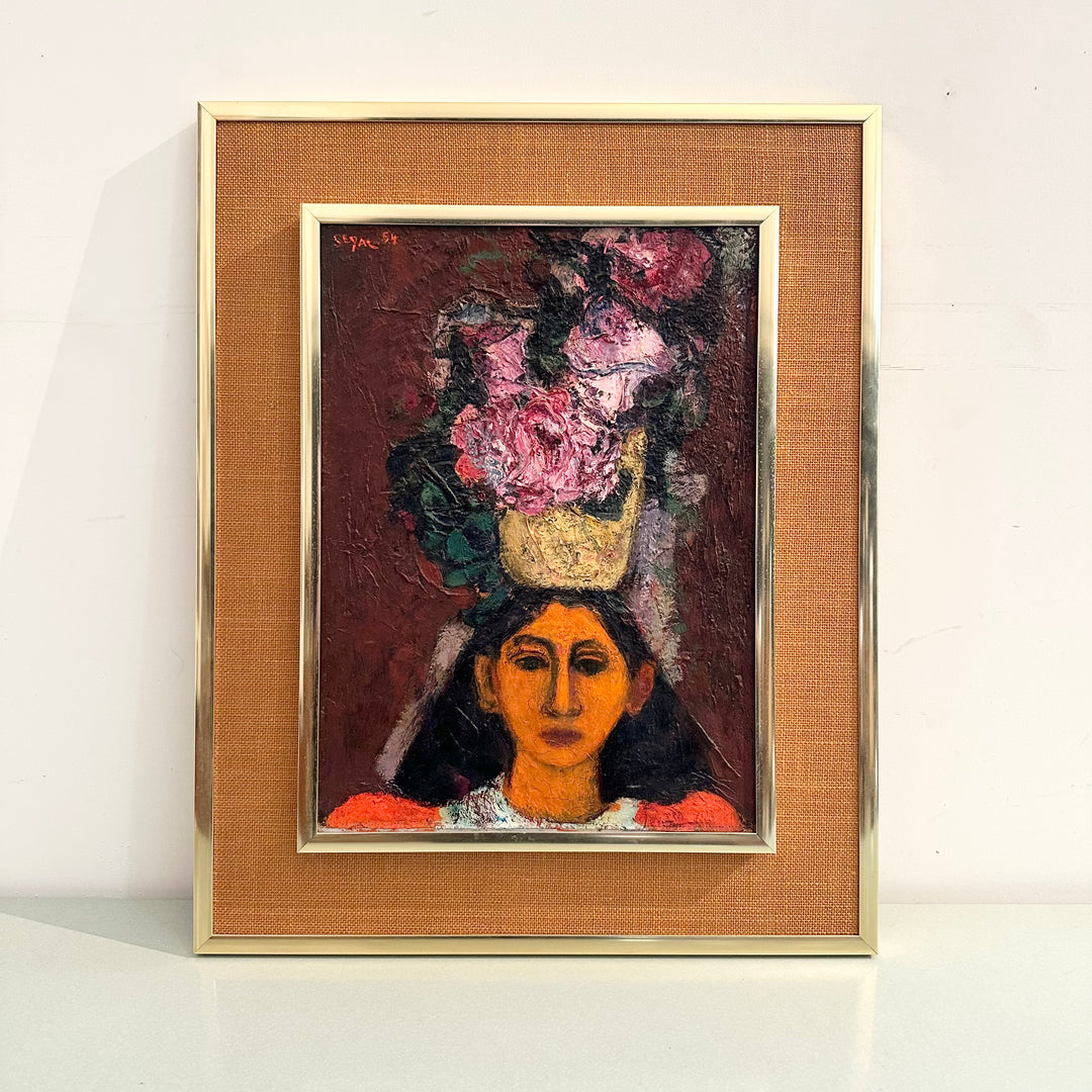 Oil on Canvas by Dorothy Segal, 1954