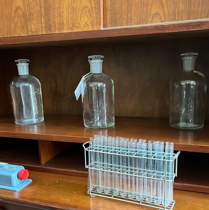 Clear Glass Laboratory Specimen Jar