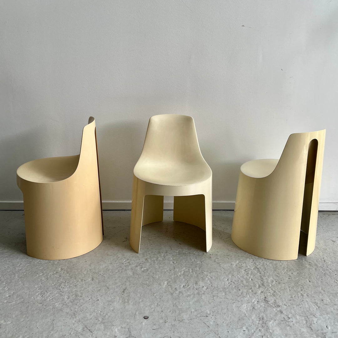 Umbo Stacking Chair - Ivory