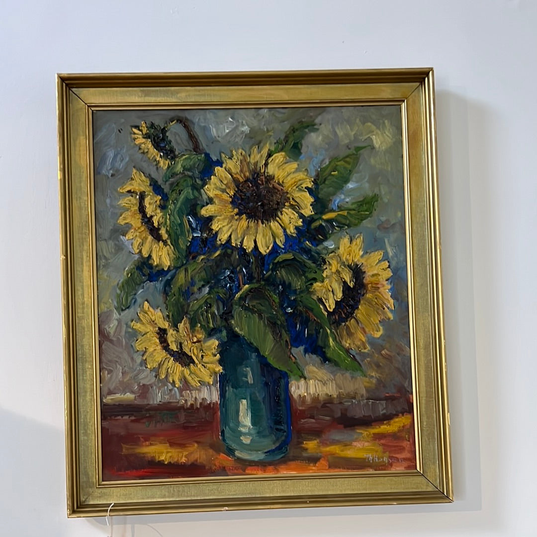 Thorvald Hansen, Sunflower Bouquet