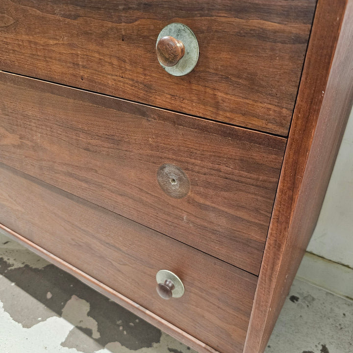 Mid Century Founders Walnut Dresser (as-found)