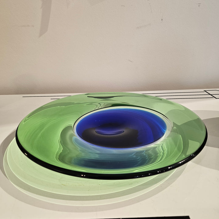 Beranek Glass Bowl by Ladislav Palecek, 1970s