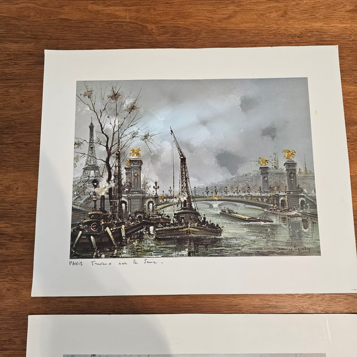 Maurice Legendre Lithographed Print