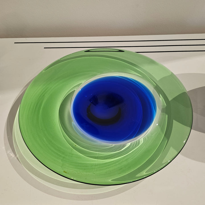 Beranek Glass Bowl by Ladislav Palecek, 1970s