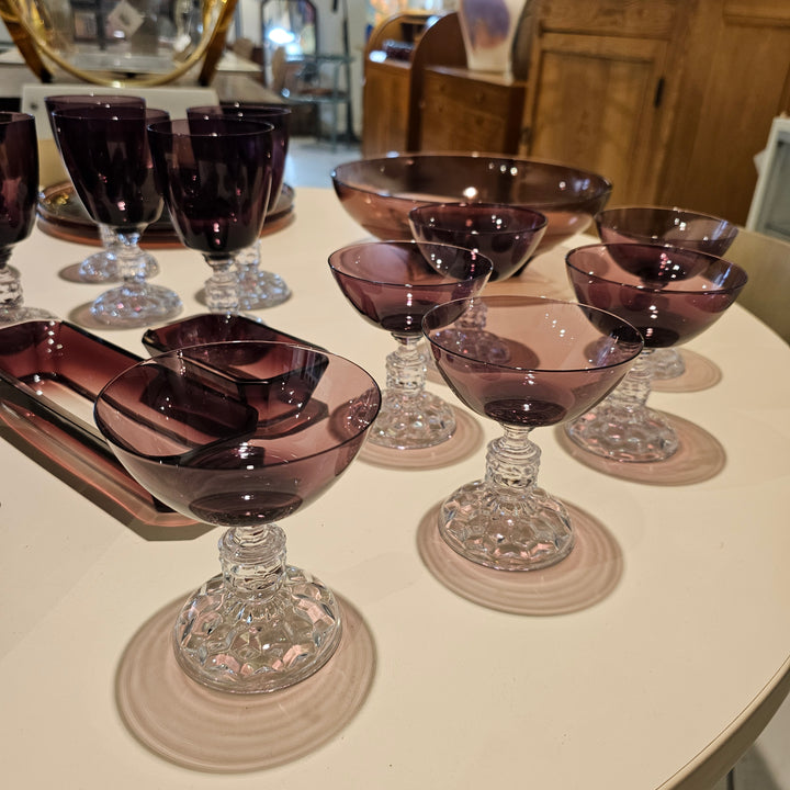 Hazel-Atlas Moroccan Glass - Amethyst Collection
